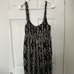 Women’s Black and White Romper